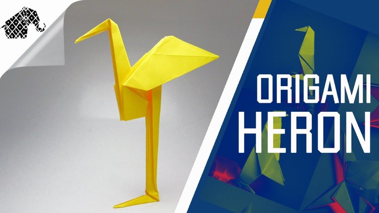 Origami - How To Make An Origami Heron
