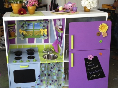 PART ONE Toddlers DIY Play Kitchen - DIY by Tanya Memme (As Seen On Home & Family)