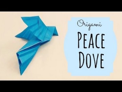 Peace Dove Origami Instructions (Traditional origami)