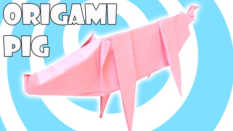 Printing Paper Origami Pig Tutorial (Origamite)
