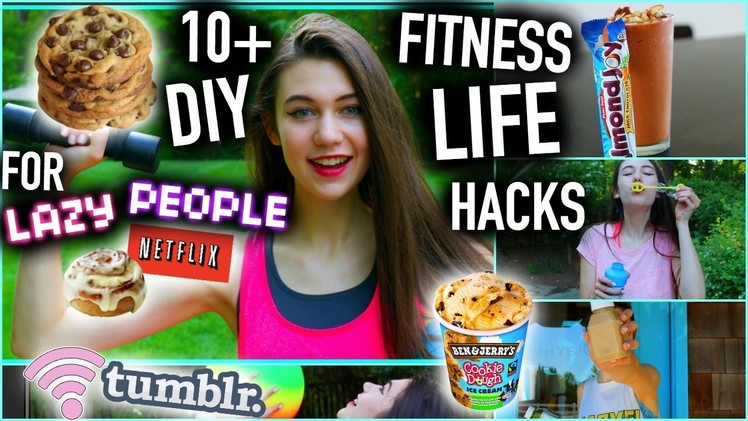 10+ DIY Fitness Life Hacks for LAZY PEOPLE you NEED to Know!