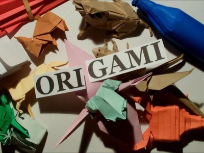 ASMR Interesting origami facts & showing my collection of paper models (soft spoken)