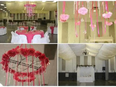 Ceiling Decorations for Weddings
