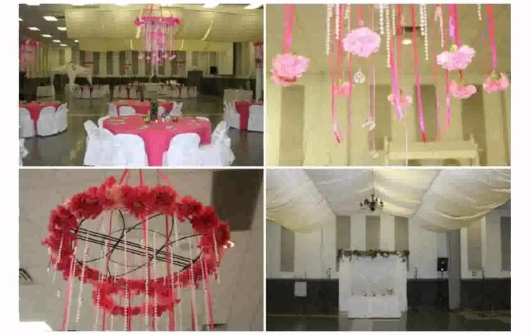 Ceiling Decorations for Weddings