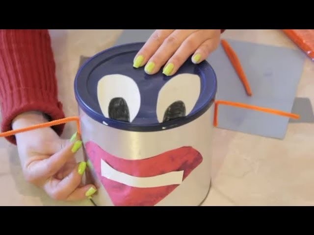 Coffee Can Character School Craft : Arts & Crafts