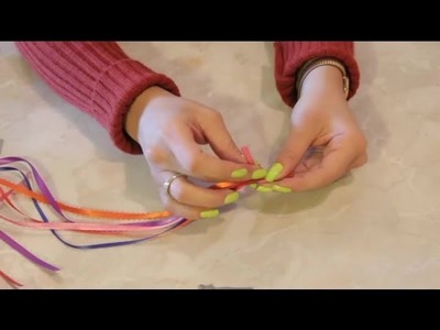 Color-Coded Ribbon Bible Bookmark Craft : Arts & Crafts