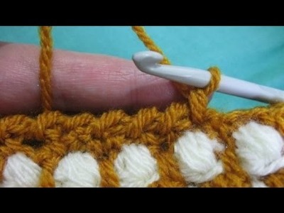 Crochet Crab Stitch. Reverse Single Crochet - Slow Motion Crochet