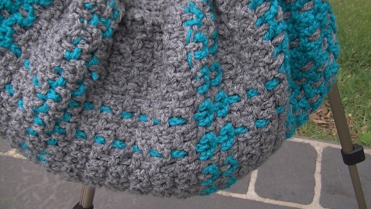 Crochet OVW Tartan FBB Tutorial - Easy Part 2 of 3