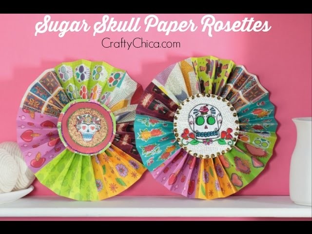 Day of the Dead Paper Rosettes
