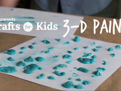 DIY 3-D Paint | Crafts for Kids | PBS Parents