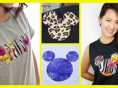 DIY A Mickey Mouse Inspired T-Shirt | An Anneorshine Disney Exclusive