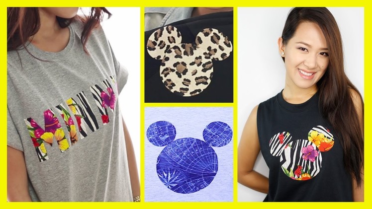 DIY A Mickey Mouse Inspired T-Shirt | An Anneorshine Disney Exclusive