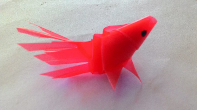 DIY crafts-how to make handicrafts from straw forming fish