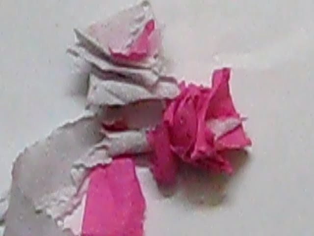 DIY - Easy Crepe Paper Roses