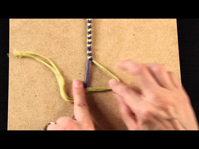 DIY Friendship Bracelet | Easy Double Knot Tutorial