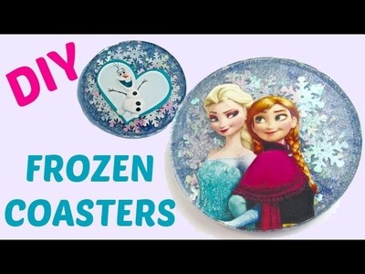 DIY Frozen Coaster - Collaboration with Budget Hobby -  Another Coaster Friday Craft Klatch