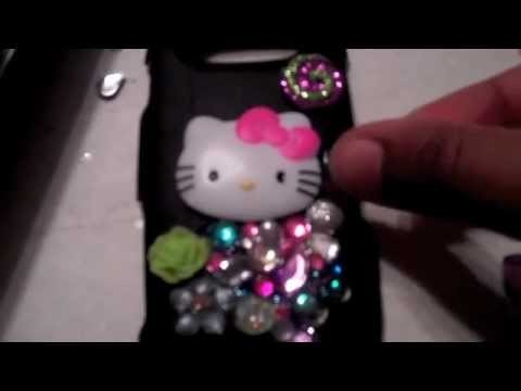 DIY: Hello Kitty Deco Bling Phone Case