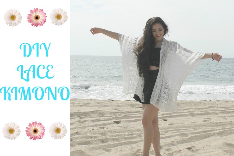 DIY Lace Kimono