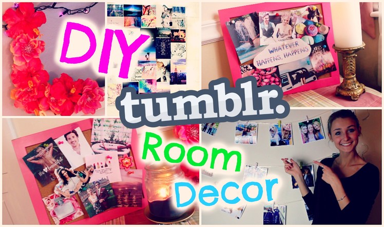 DIY ROOM DECOR ♡ tumblr inspired! EASY & CHEAP