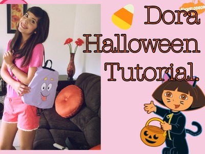 Dora the Explorer Halloween Tutorial (+DIY Dora Backpack & Map)