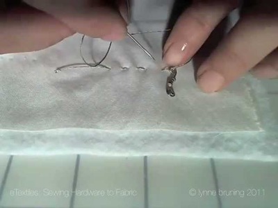 ETextiles: How to Sew LEDs and Resistors to Fabric