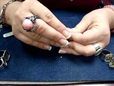 Glue In And Glaze Ring - Jewelry Instructions