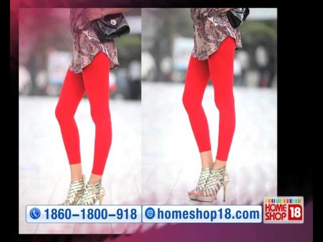 HomeShop18 : Pack of 3 Fashion Leggings by B.B.B