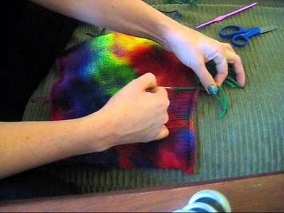 How to Add Fringe to Your Knitting with a Crochet Hook or a Yarn Needle