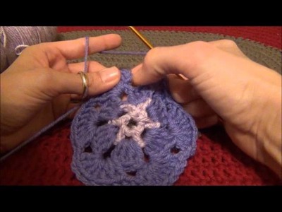 How to Crochet an African Flower