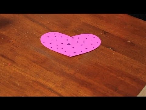 How to Decorate a Heart Shape : Valentine's Day Crafts