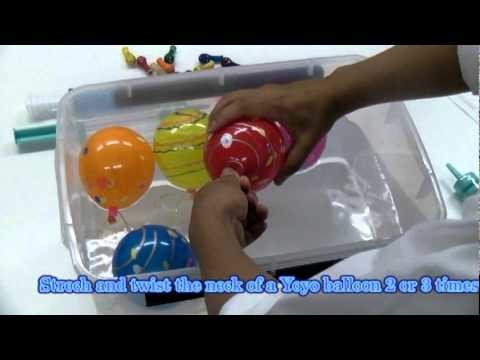 How to Fill and Clip YoYo Balloons (water balloons) It's easy!