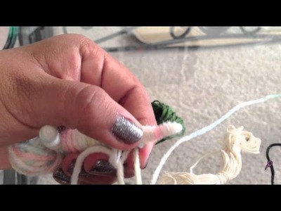 How to Make a Mermaid String Doll: Part 1