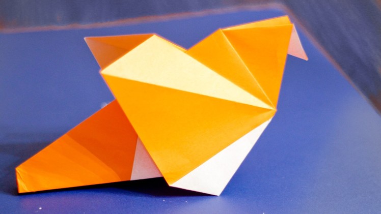 How to Make an Easy Origami Bird