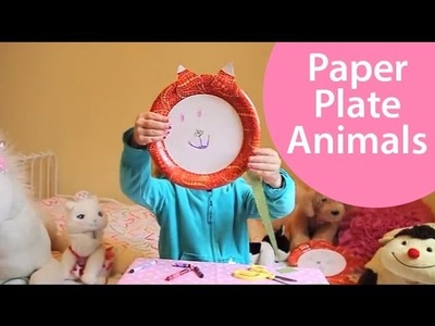 How to Make Paper Plate Animals - Craft Show for Kids