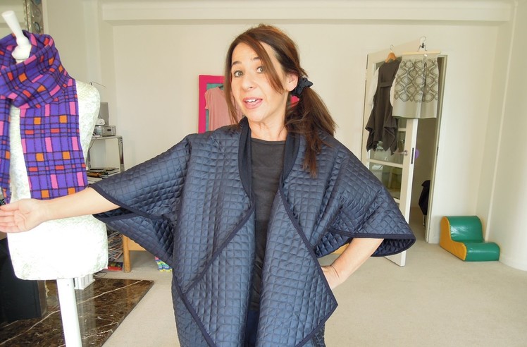 How to sew a 30min coat - easy sewing tutorial