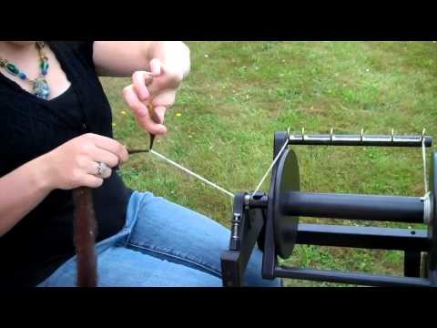 How to Spin Roving into Yarn