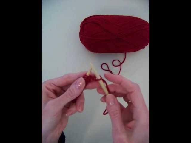 Learn to Knit the Knit Stitch