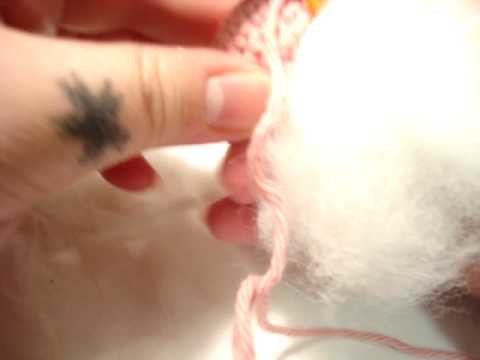 Nerdigurumi - amigurumi crochet tutorial project video 8 - Stuffing the head!