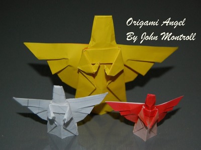 Origami Christmas Angel - How to fold an Origami Angel
