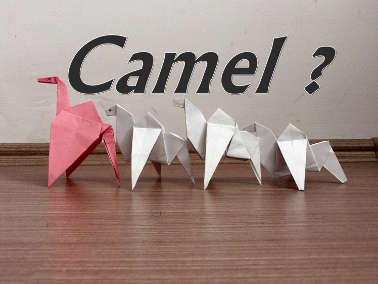Paper Camel - How to Make an origami Camel