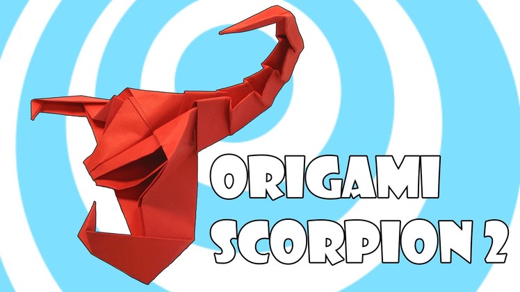 Paper Origami Scorpion 2 Instructions (Origamite)