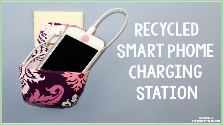 Recycled DIY Smart Phone Charging Station