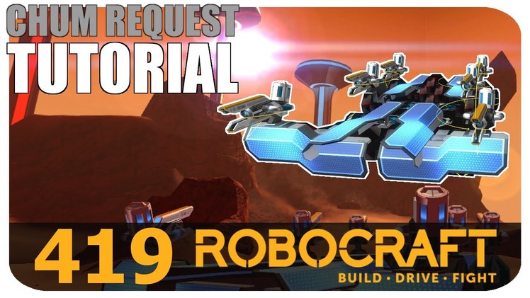 Robocraft Tutorial Tier 10 Shielded Medic Hover Buggy - Let's Build
