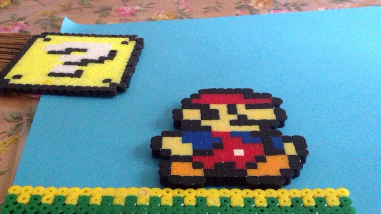 Stopmotion super mario hama beads 1-1
