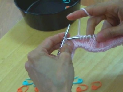 Tii Casa Knitting - Easy No-Wrap Short Rows Method (Part 1 of 2)