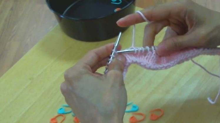 Tii Casa Knitting - Easy No-Wrap Short Rows Method (Part 1 of 2)