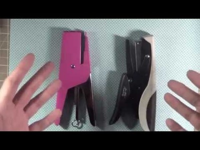 Tim Holtz Tiny Attacher Vs.  American Crafts stapler