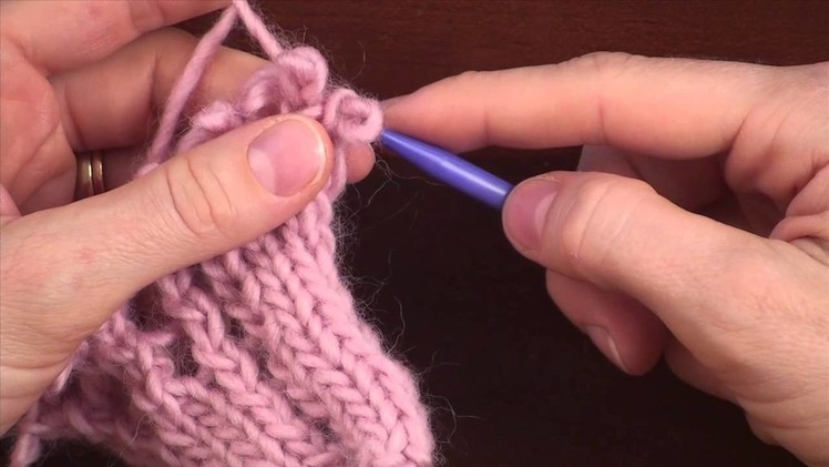 Unraveling your knitting and reinserting the needles