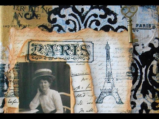Vintage Paris Canvas