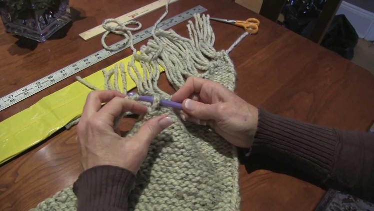 Cozmeena Knitting 101 Part 6: Fringe